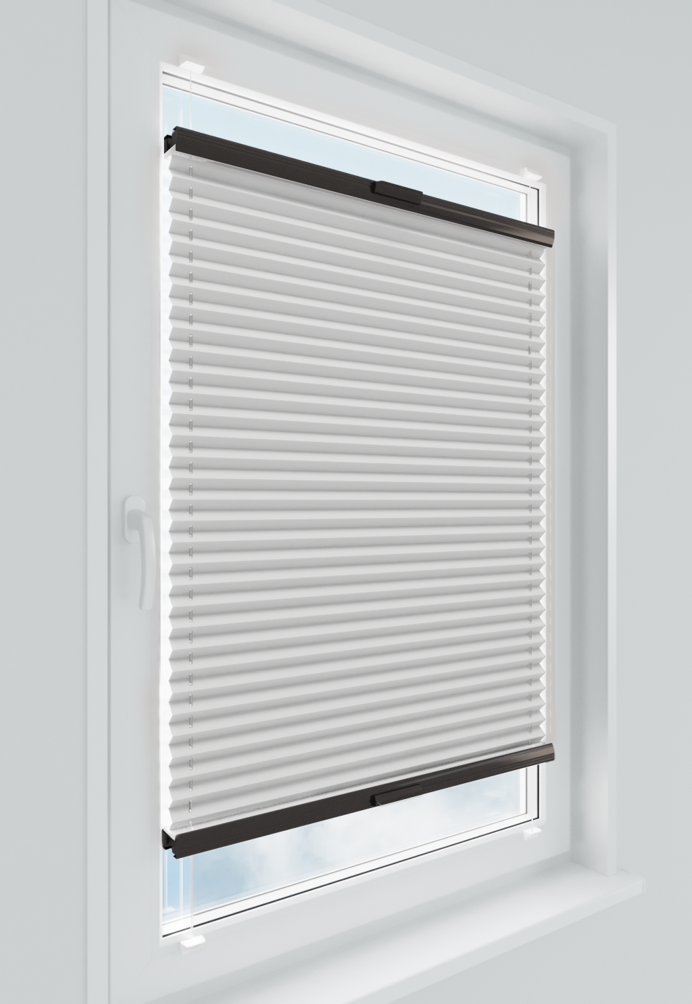 Gotowa plisa Veloline Diego Pearl T0800 Czysta Biel