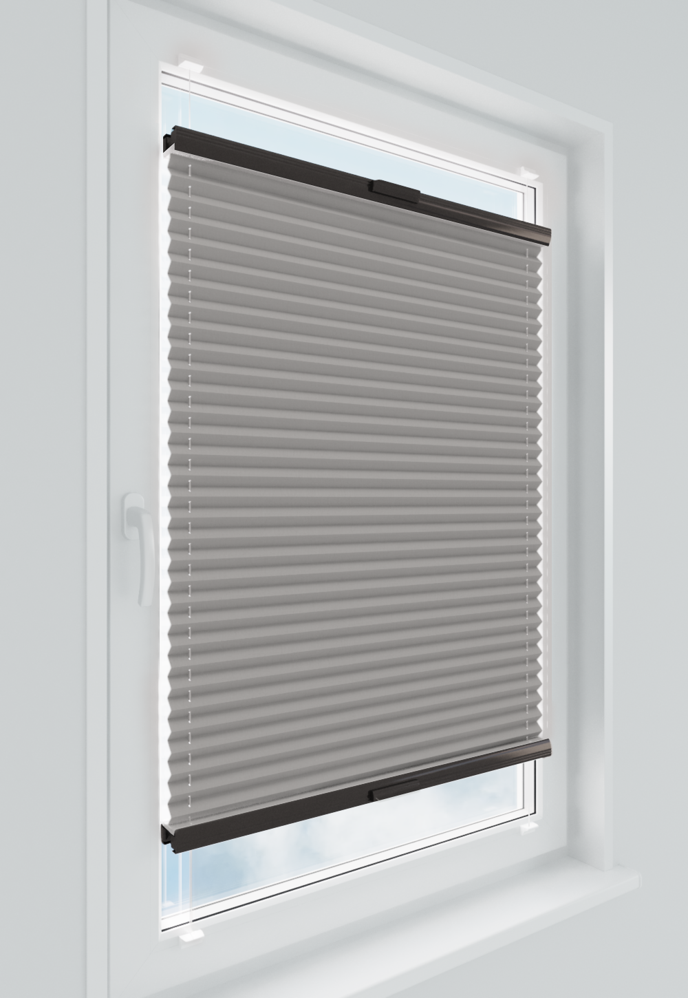 Gotowa plisa Veloline Diego Pearl T526 Aluminiowa Szarość