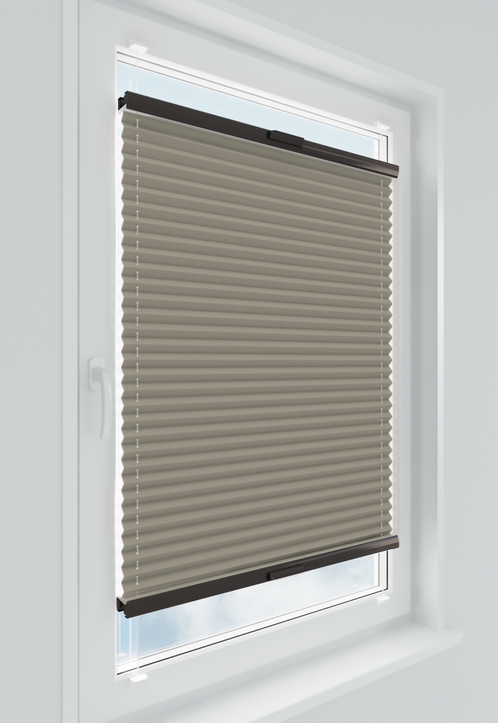 Gotowa plisa Veloline Diego Pearl T554 Ciemny Beż