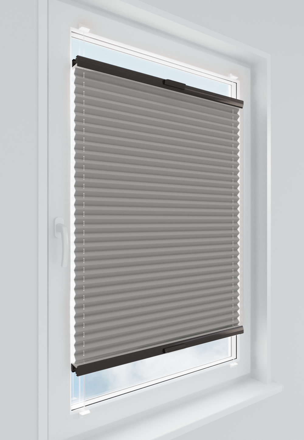 Gotowa plisa Veloline Diego Pearl T672 Srebrny Szary