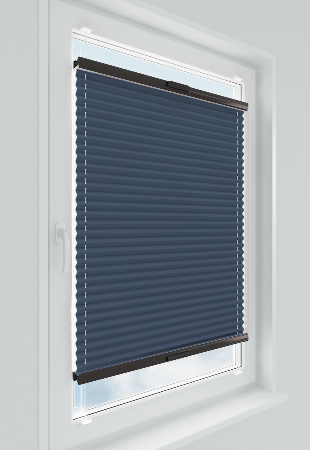 Gotowa plisa Veloline Diego Pearl T673 Niebieski Kobalt