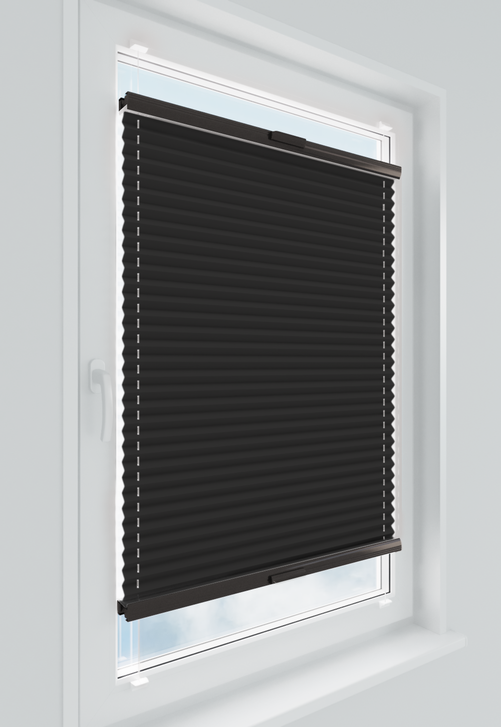 Gotowa plisa Veloline Diego Pearl T753 Głęboka Czerń
