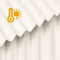 Gotowa plisa Diego Standard z białym profilem